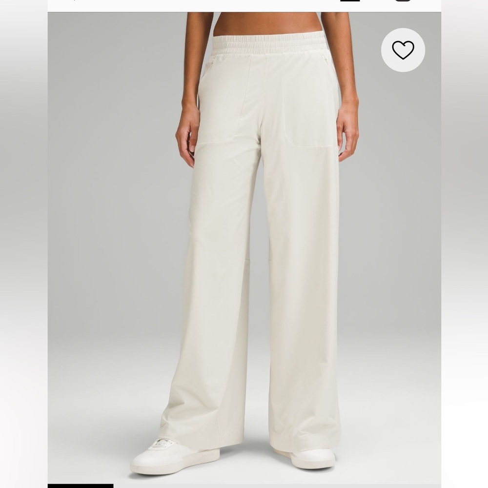 Swift mid rise wide leg pant